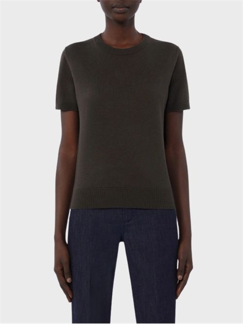 Pure wool short-sleeve sweater S' MAX MARA | 2619361111600002
